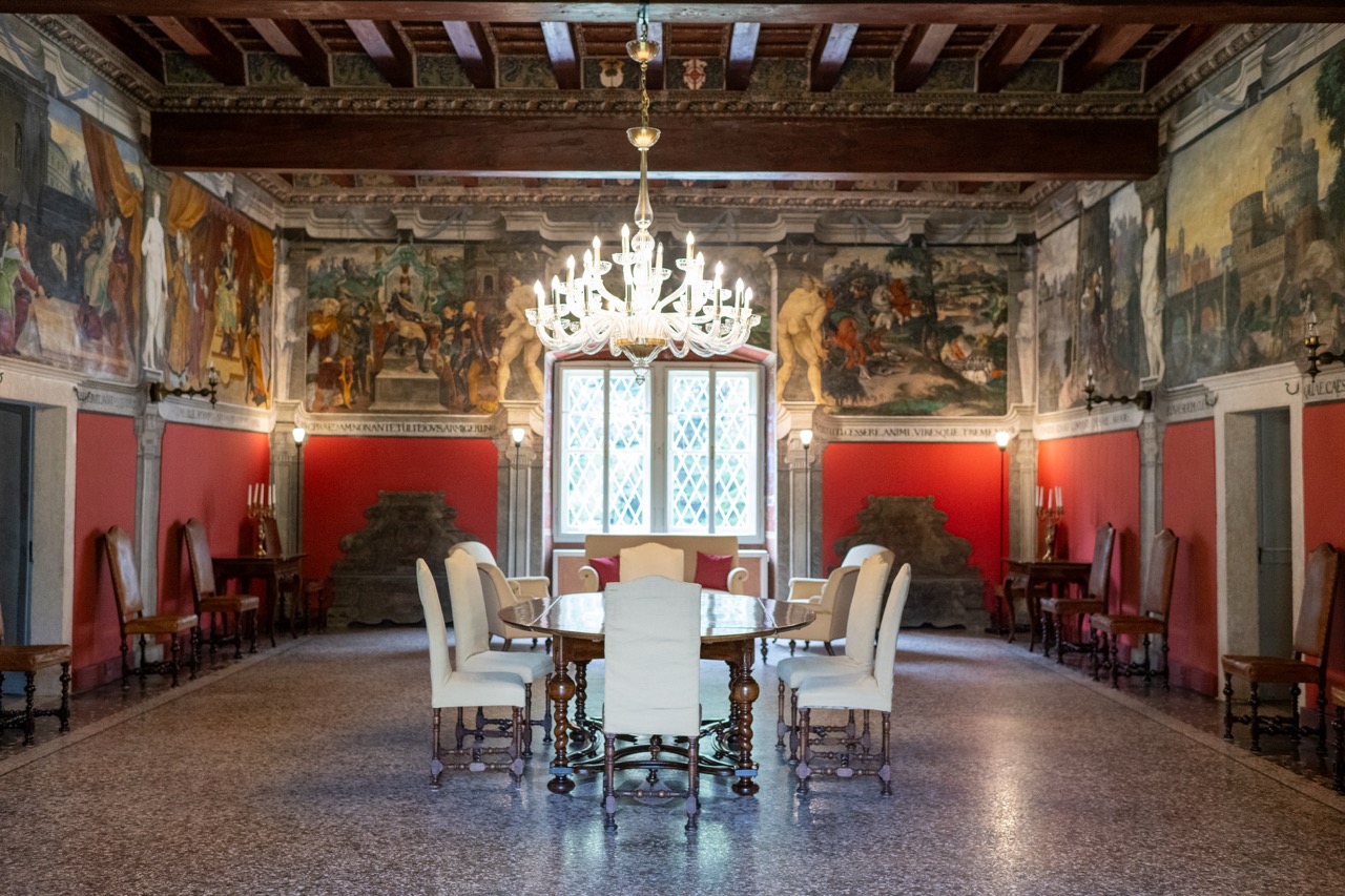 Inside Villa Margon